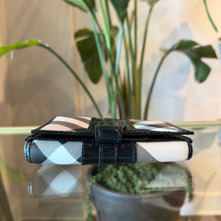 BURBERRY Nova Check PVC Bifold Wallet