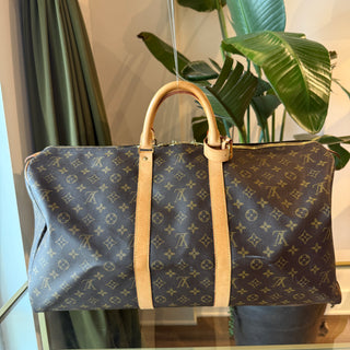 LOUIS VUITTON Monogram Keepall 55