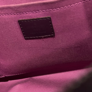 LOUIS VUITTON Montaigne GM Purple Epi Leather Satchel Bag