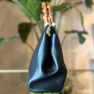 GUCCI Nymphaea Medium Bamboo Top Handle