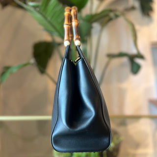 GUCCI Nymphaea Medium Bamboo Top Handle