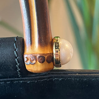 GUCCI Nymphaea Medium Bamboo Top Handle