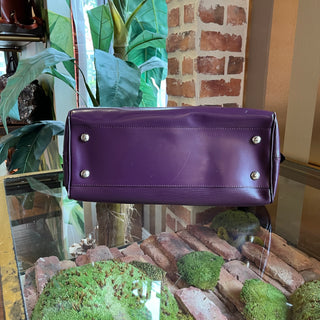 LOUIS VUITTON Montaigne GM Purple Epi Leather Satchel Bag