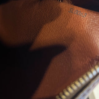 LOUIS VUITTON Danube Brown Monogram Canvas Vintage Crossbody Bag