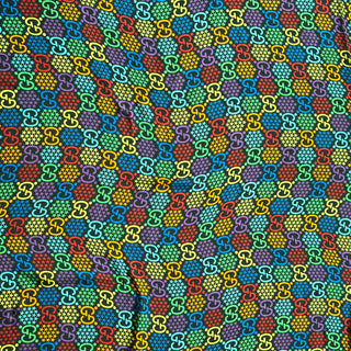GUCCI GG Psychedelic Modal Silk Printed Scarf