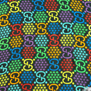 GUCCI GG Psychedelic Modal Silk Printed Scarf