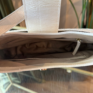 BRAHMIN Esme Sea Salt Carman Leather