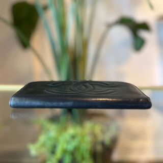 CHANEL Timeless Black Leather Wallet