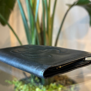 CHANEL Timeless Black Leather Wallet