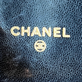 CHANEL Timeless Black Leather Wallet
