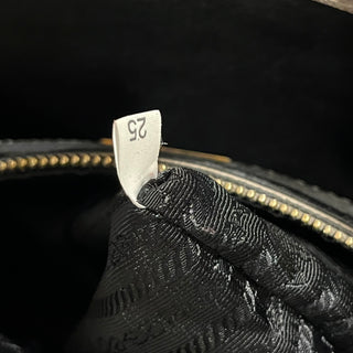 PRADA Soft Triple Pocket Argilla Saffiano Leather Tote