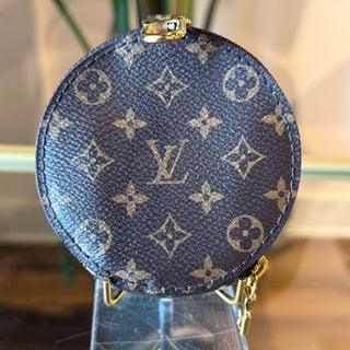 LOUIS VUITTON Monogram Round Coin Purse