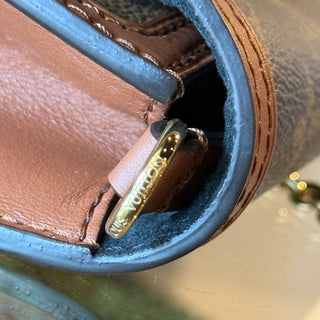 LOUIS VUITTON Reverse Monogram Dauphine Chain Wallet