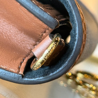 LOUIS VUITTON Reverse Monogram Dauphine Chain Wallet