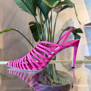 JIMMY CHOO Thu 85 Slingback Heels 39