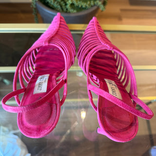 JIMMY CHOO Thu 85 Slingback Heels 39