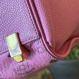 MCM Corina Visetos Shoulder Bag