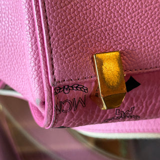 MCM Corina Visetos Shoulder Bag