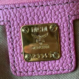 MCM Corina Visetos Shoulder Bag