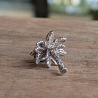 TIFFANY & CO Palm Tree Sterling Silver Charm