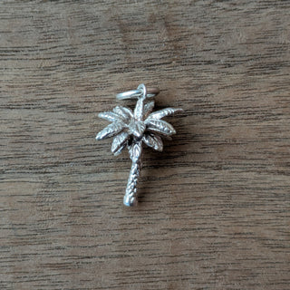 TIFFANY & CO Palm Tree Sterling Silver Charm