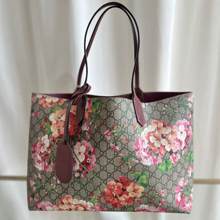 GUCCI GG Blooms Medium Reversible Tote