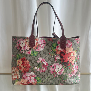 GUCCI GG Blooms Medium Reversible Tote