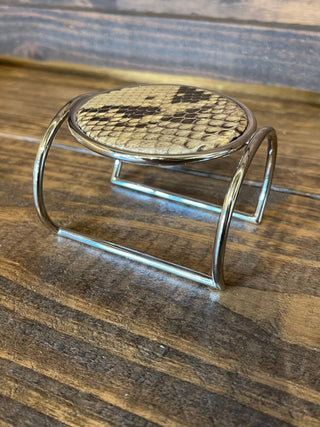 CELINE Circle Cage Cuff