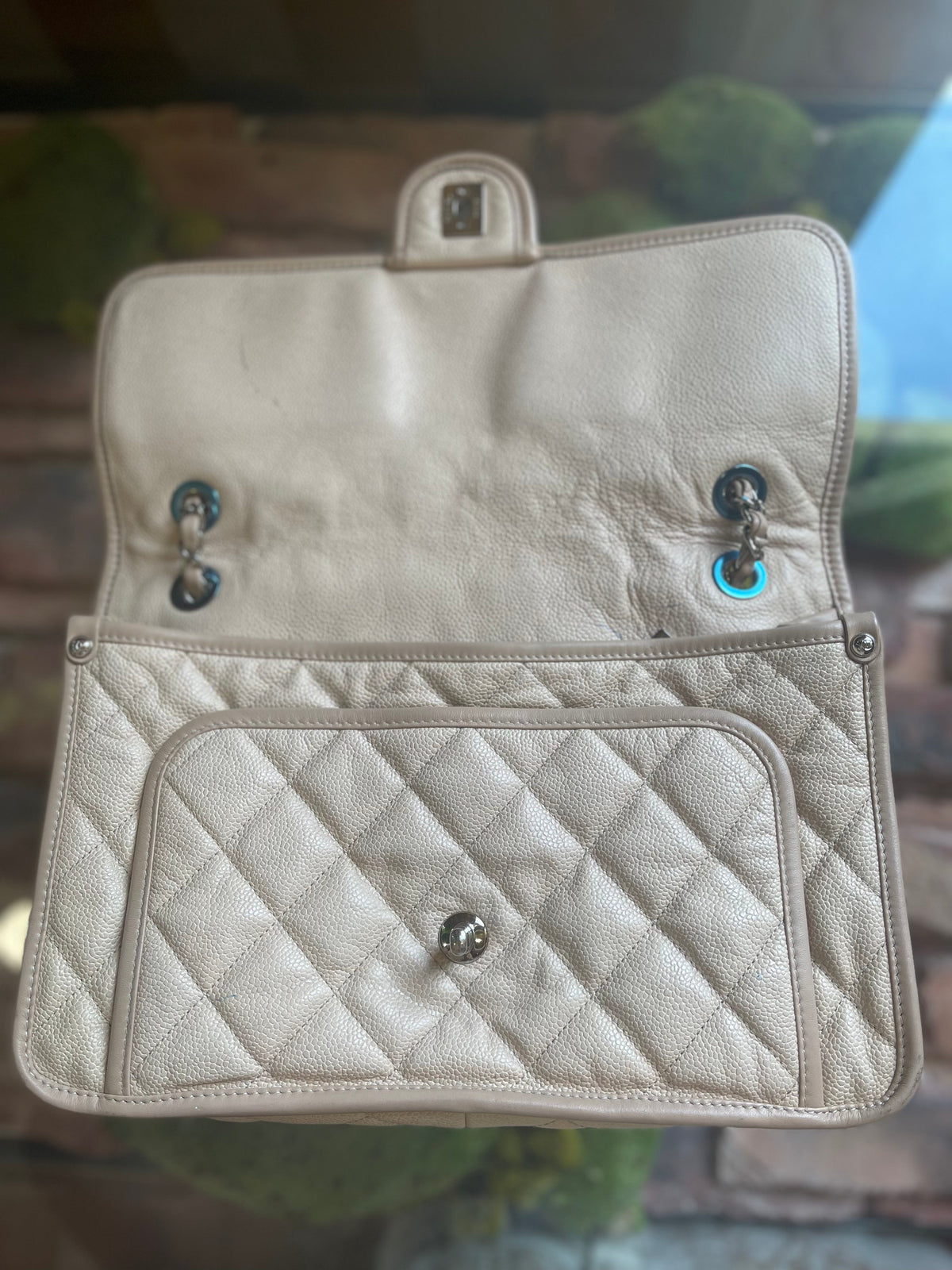 Chanel French Riviera Beige Flap