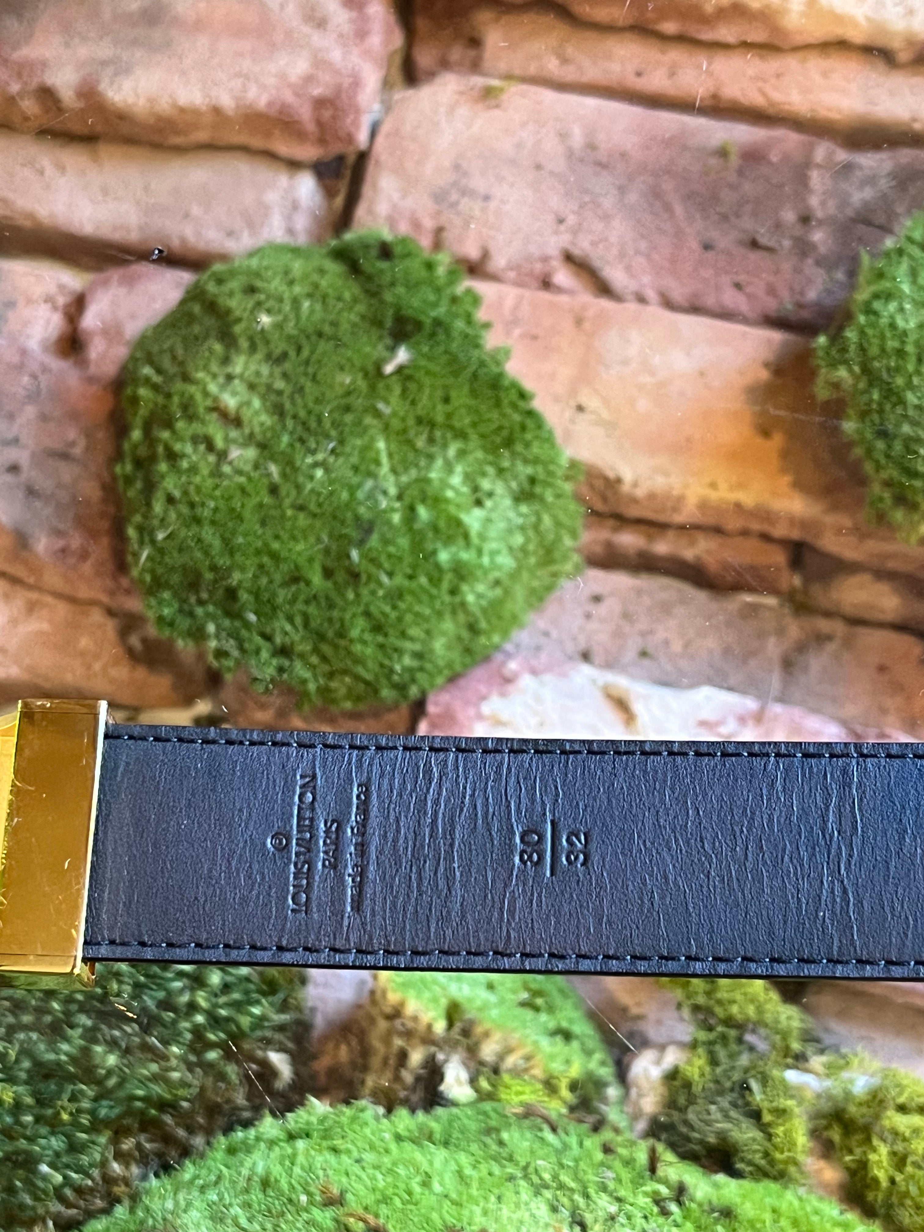 Louis Vuitton Vintage Monogram Belt Pull Buckle (Size 80/32)