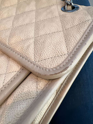 Chanel Beige French Riviera Flap Bag