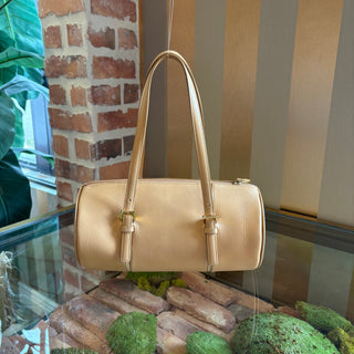 BURBERRY Vachetta Barrel Bag