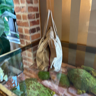 BURBERRY Vintage Nova Check Boston Satchel Bag