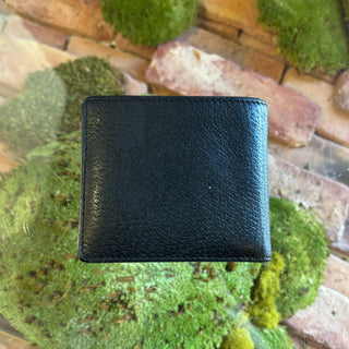GUCCI Bee Accent Leather Bifold Wallet