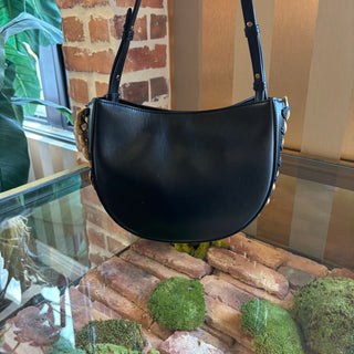 STELLA MCCARTNEY Frayme Black Crossbody