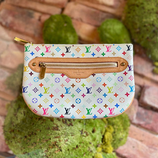 LOUIS VUITTON Multicolore Monogram Pochette GM Vintage