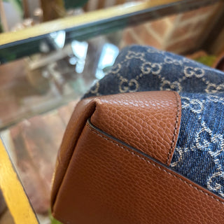 GUCCI GG Denim Ophidia Medium