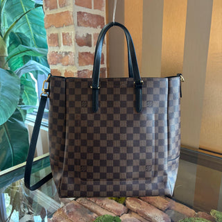 LOUIS VUITTON Damier Canvas Belmont MM Bag