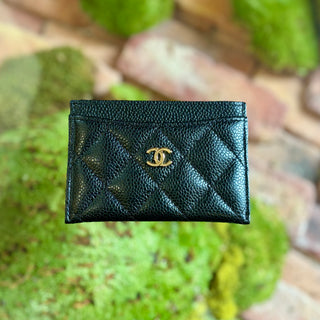 CHANEL Interlocking CC Logo Card Holder