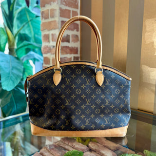 LOUIS VUITTON Vintage Monogram Lockit Horizontal