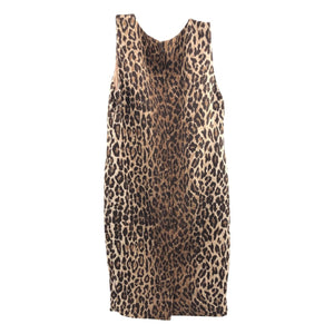 DOLCE&GABBANA Leopard Print Shift Dress