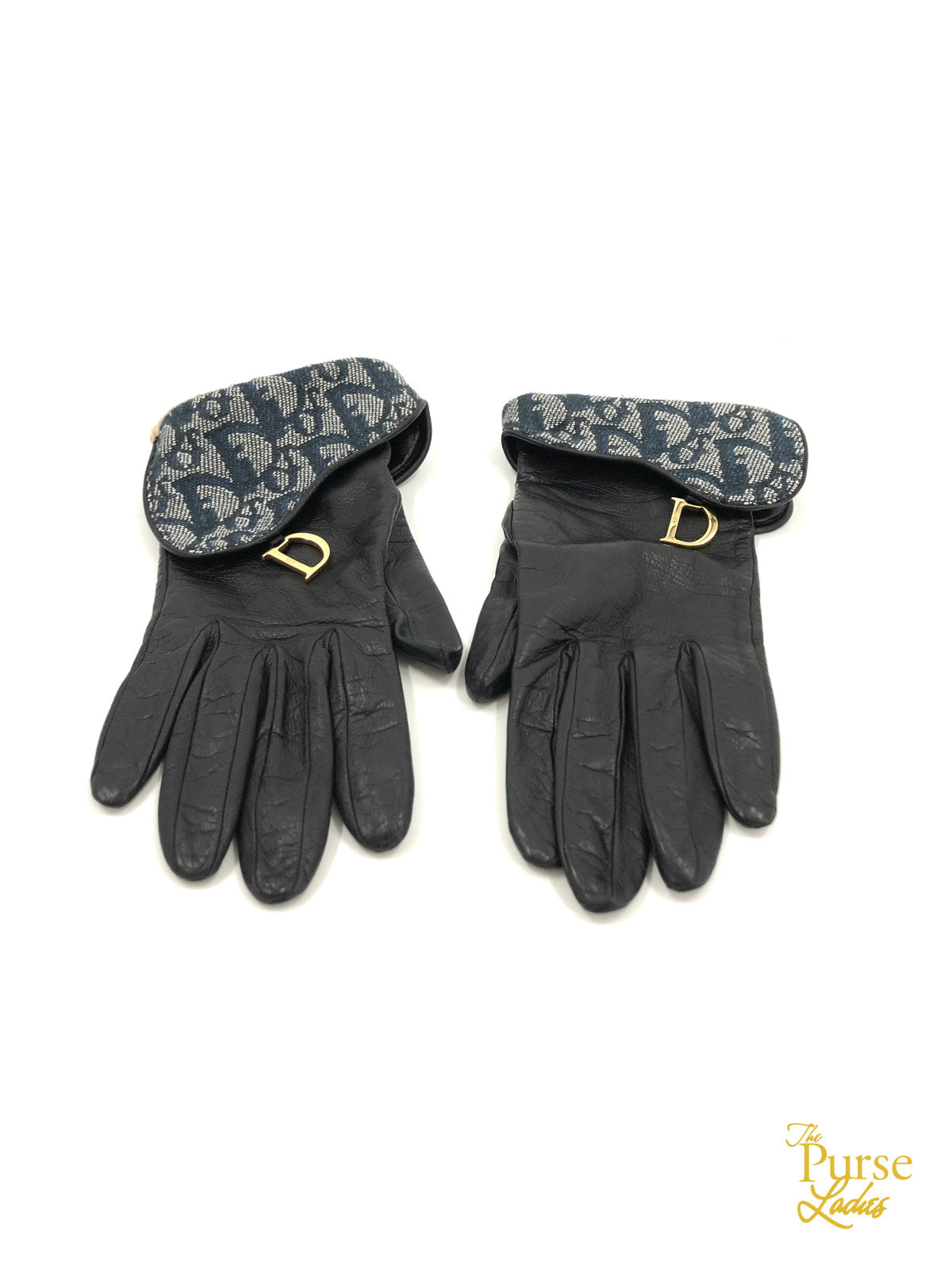 Christian Dior Trotter Saddle Gloves