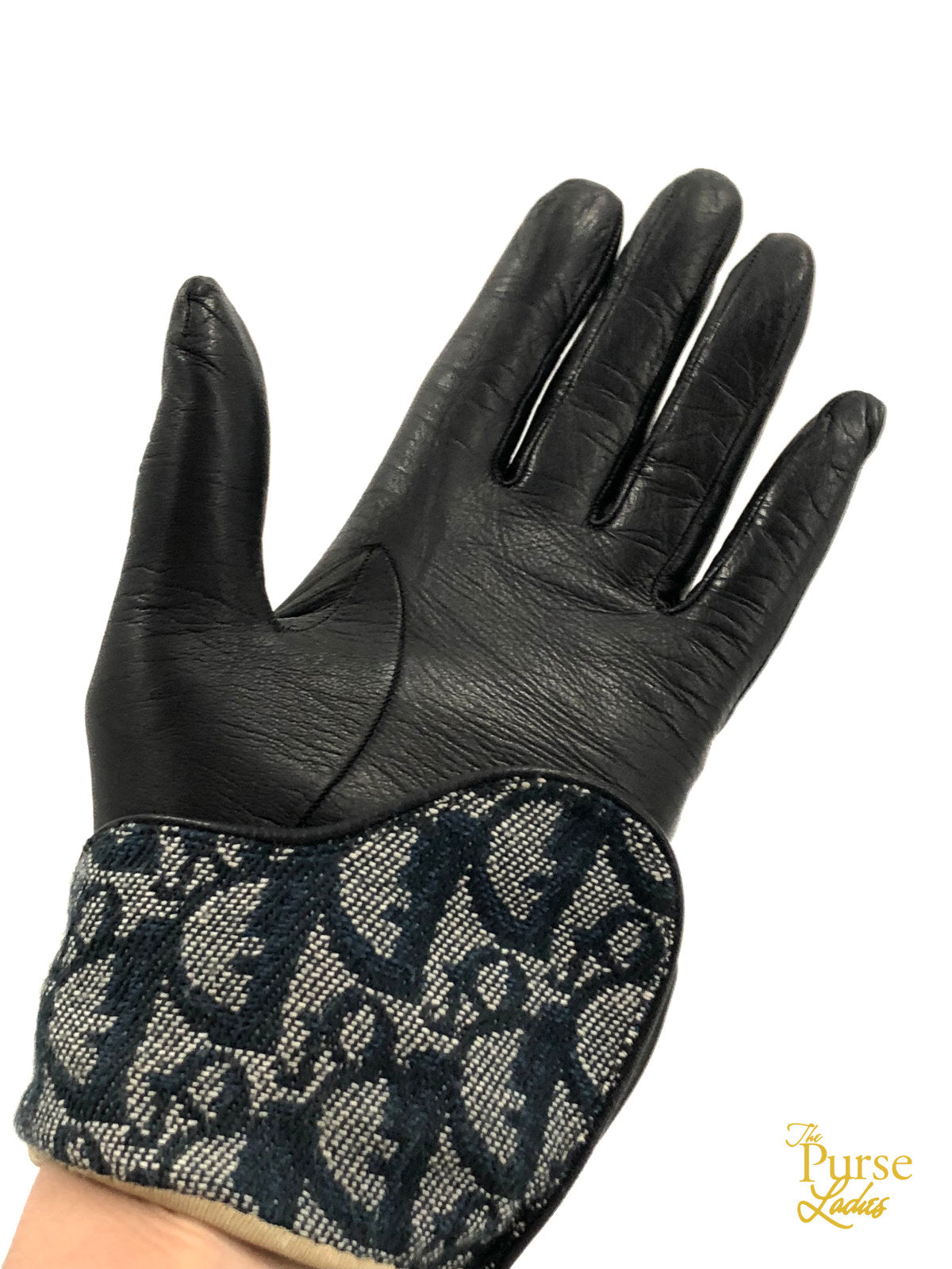 Louis Vuitton Suede And Leather Gloves