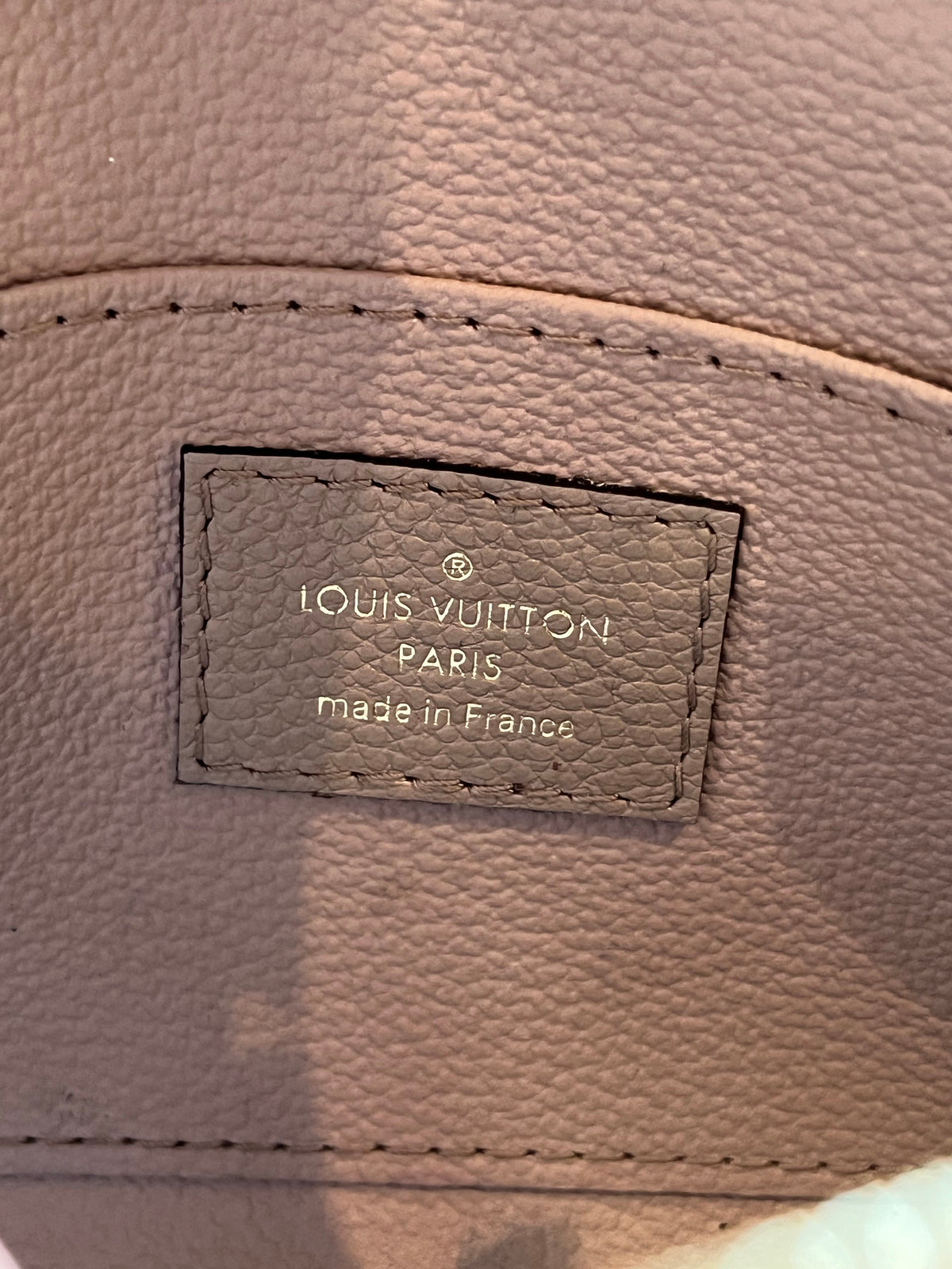 Brown Louis Vuitton Monogram Cosmetic Pouch